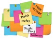 Free Vector Post it Notes + Push Pins
